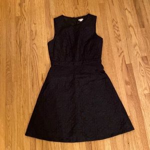 Women’s Size 2 JCrew Stunning Black Dress Textured